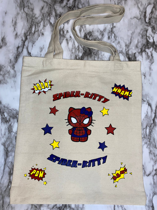 Spider-Kitty Tote